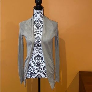Apt 9 open front cardigan nwot M